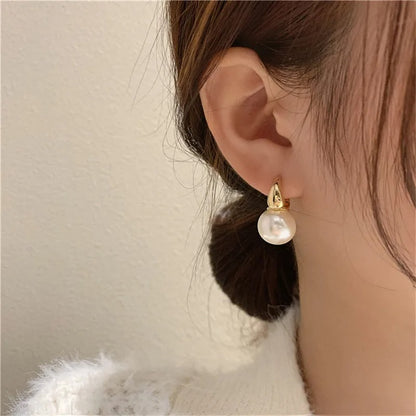 Elegance Pearl Drop Earrings