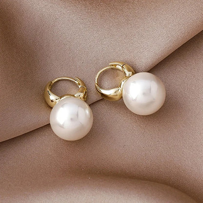 Elegance Pearl Drop Earrings