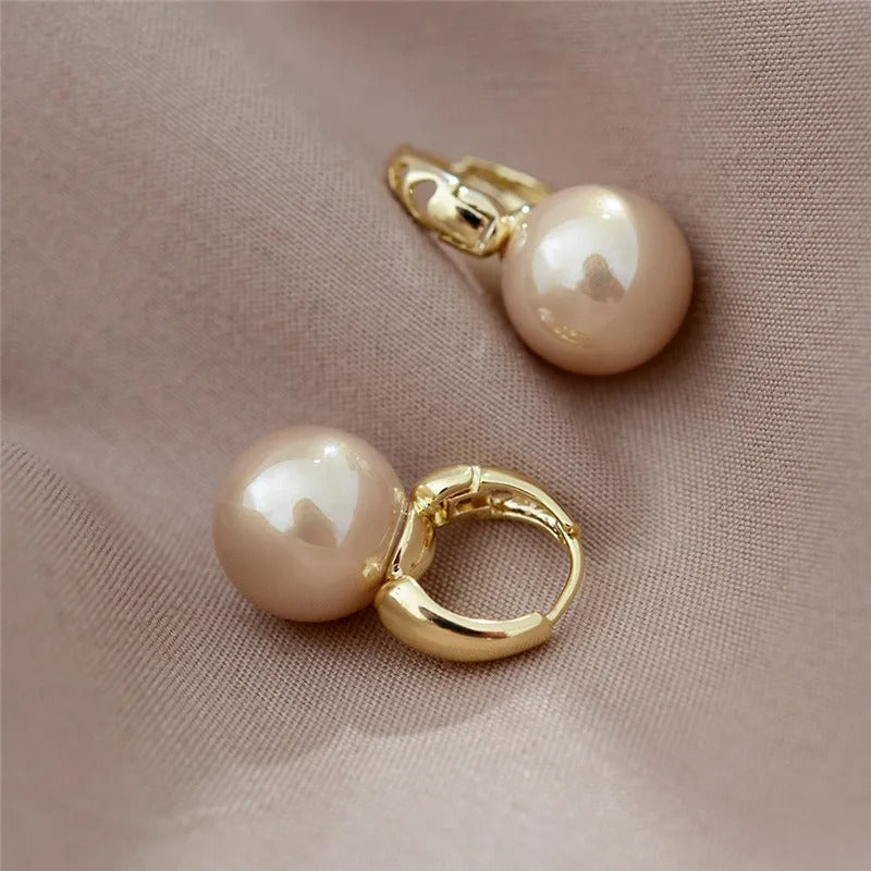Elegance Pearl Drop Earrings